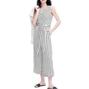 Banana Republic Striped Jumpsuit